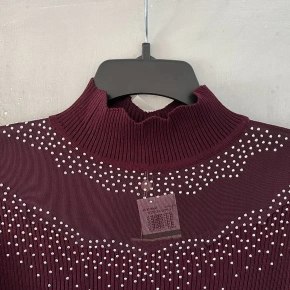 Greige Ribbed Sweater (NWT) - Picture 3 of 12